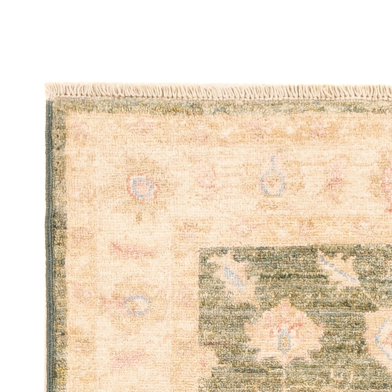 Alfombra de pasillo Alfombra Ziegler - 197 x 77 cm - verde oliva