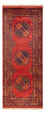 Alfombra de pasillo Alfombra afgana - 206 x 84 cm - rojo