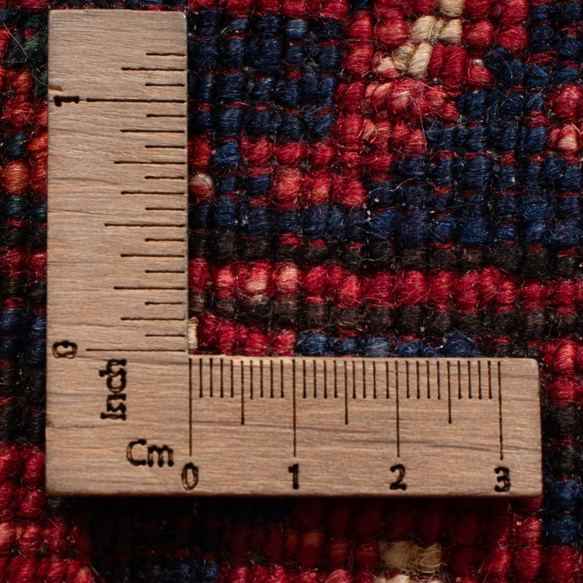 Alfombra de pasillo Alfombra afgana - 206 x 84 cm - rojo