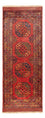 Alfombra de pasillo Alfombra afgana - 204 x 82 cm - rojo