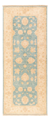 Alfombra de pasillo Alfombra Ziegler - 197 x 80 cm - turquesa