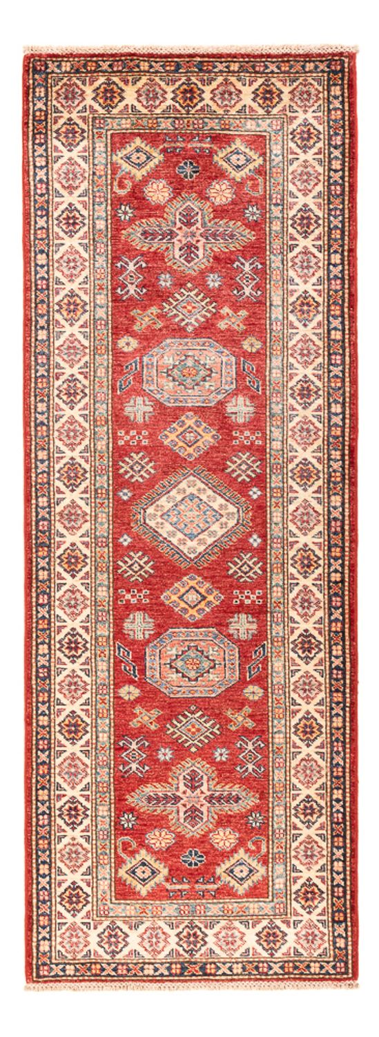 Alfombra de pasillo Alfombra Ziegler - Kazak - 210 x 76 cm - rojo