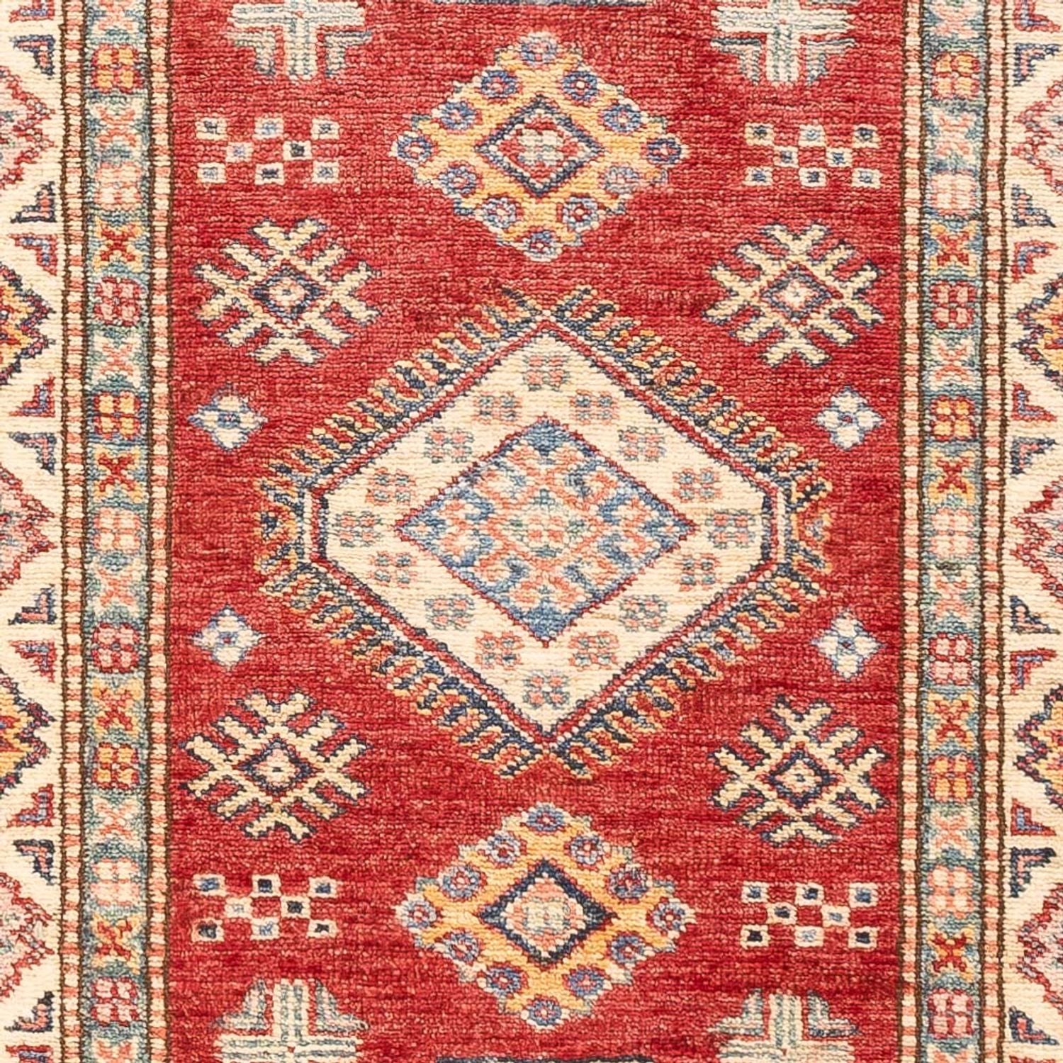 Alfombra de pasillo Alfombra Ziegler - Kazak - 210 x 76 cm - rojo