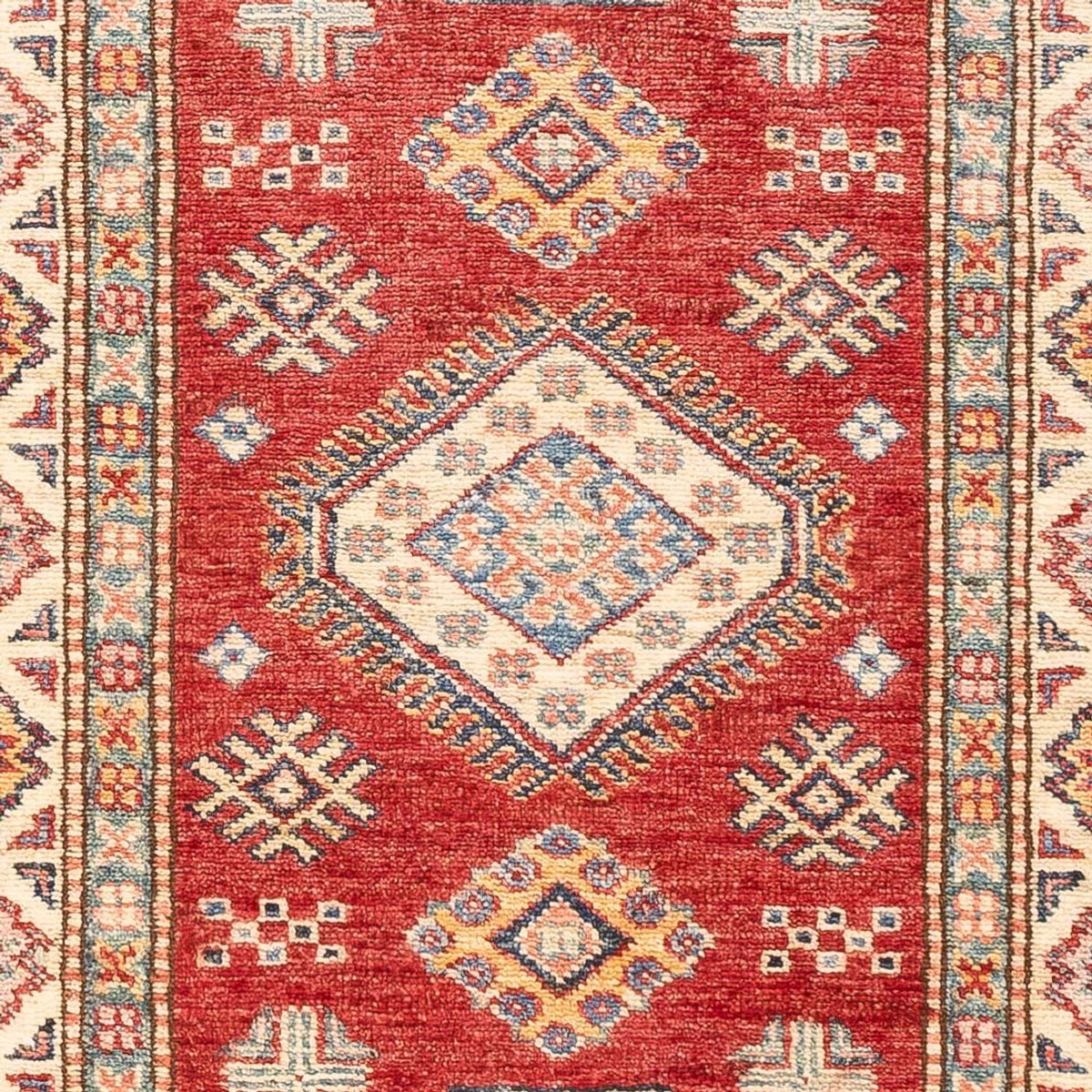 Alfombra de pasillo Alfombra Ziegler - Kazak - 210 x 76 cm - rojo