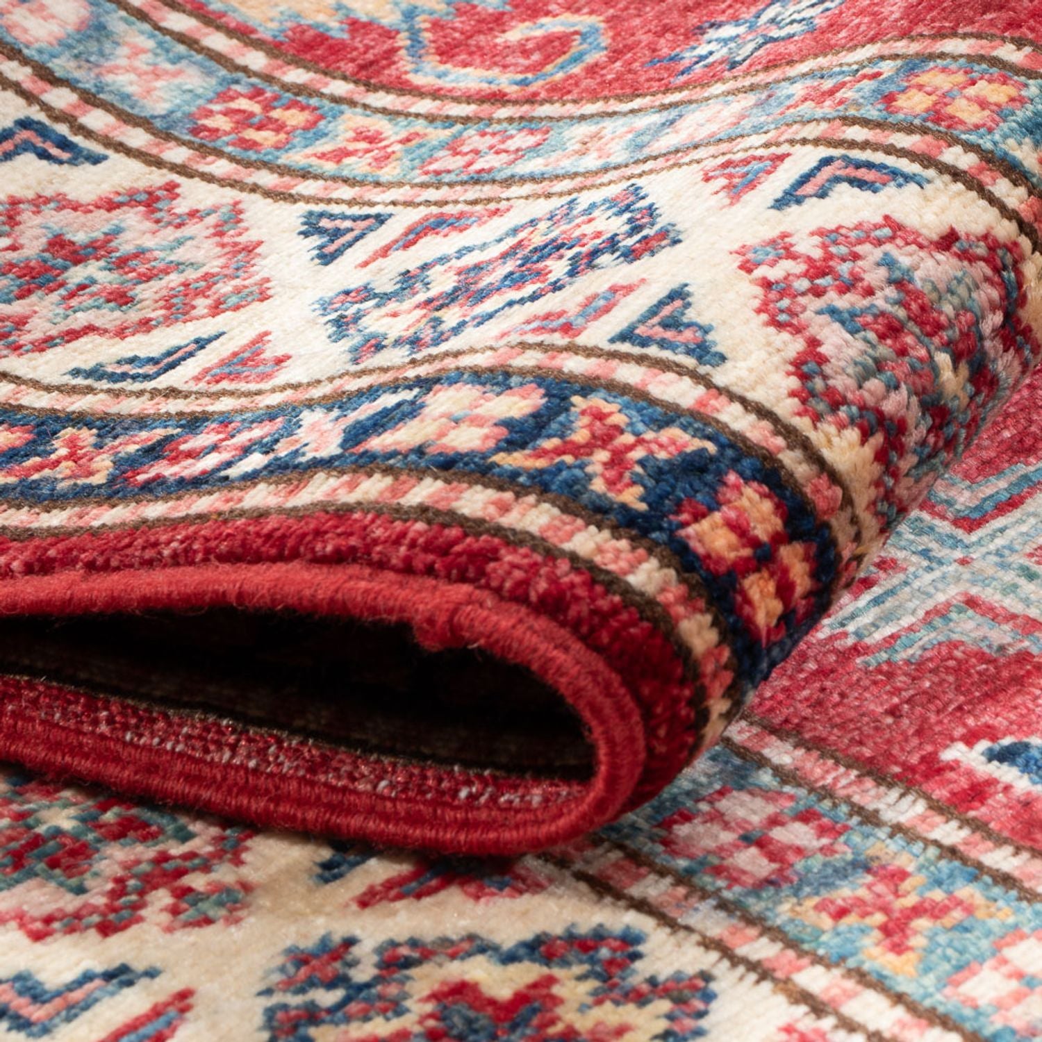 Alfombra de pasillo Alfombra Ziegler - Kazak - 210 x 76 cm - rojo