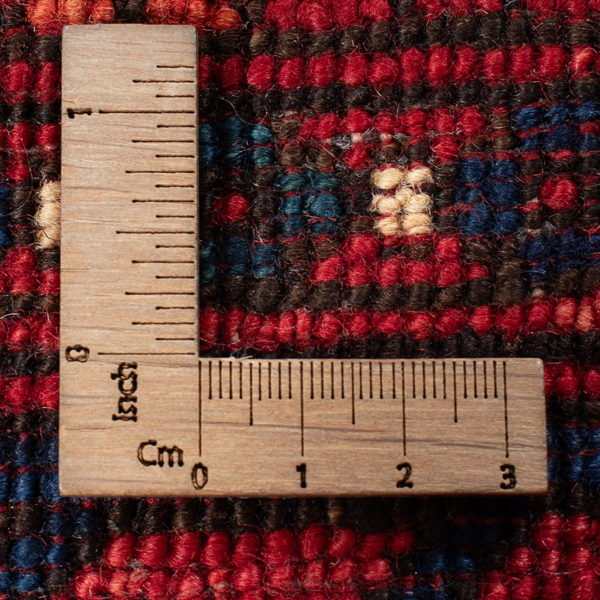 Alfombra de pasillo Alfombra afgana - 205 x 82 cm - rojo