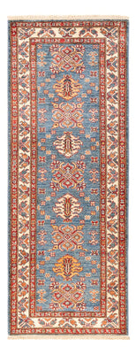 Alfombra de pasillo Alfombra Ziegler - Kazak - 200 x 76 cm - azul