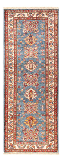 Alfombra de pasillo Alfombra Ziegler - Kazak - 200 x 76 cm - azul