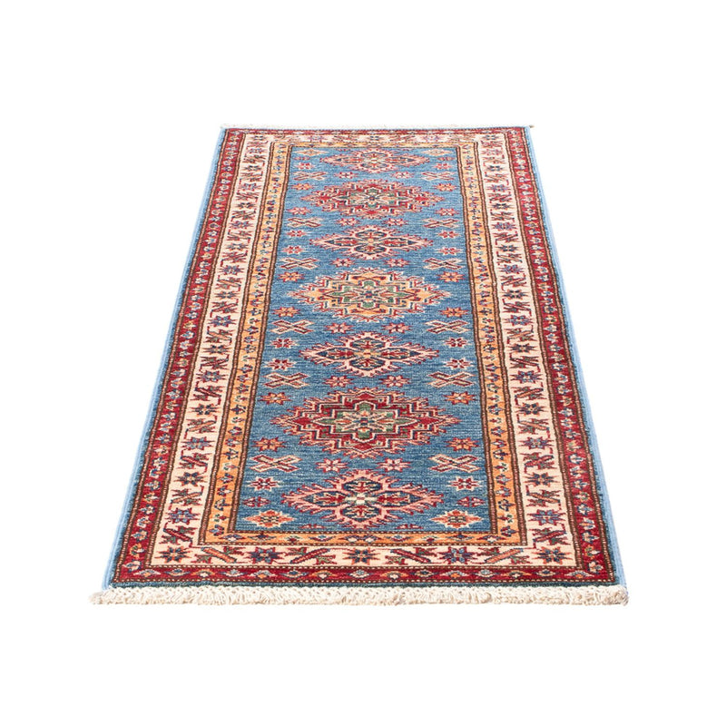 Alfombra de pasillo Alfombra Ziegler - Kazak - 179 x 59 cm - azul