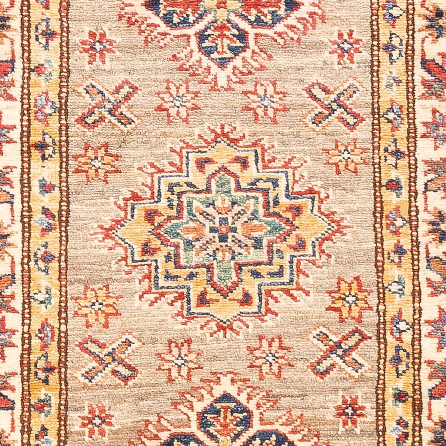 Alfombra de pasillo Alfombra Ziegler - Kazak - 167 x 55 cm - beige
