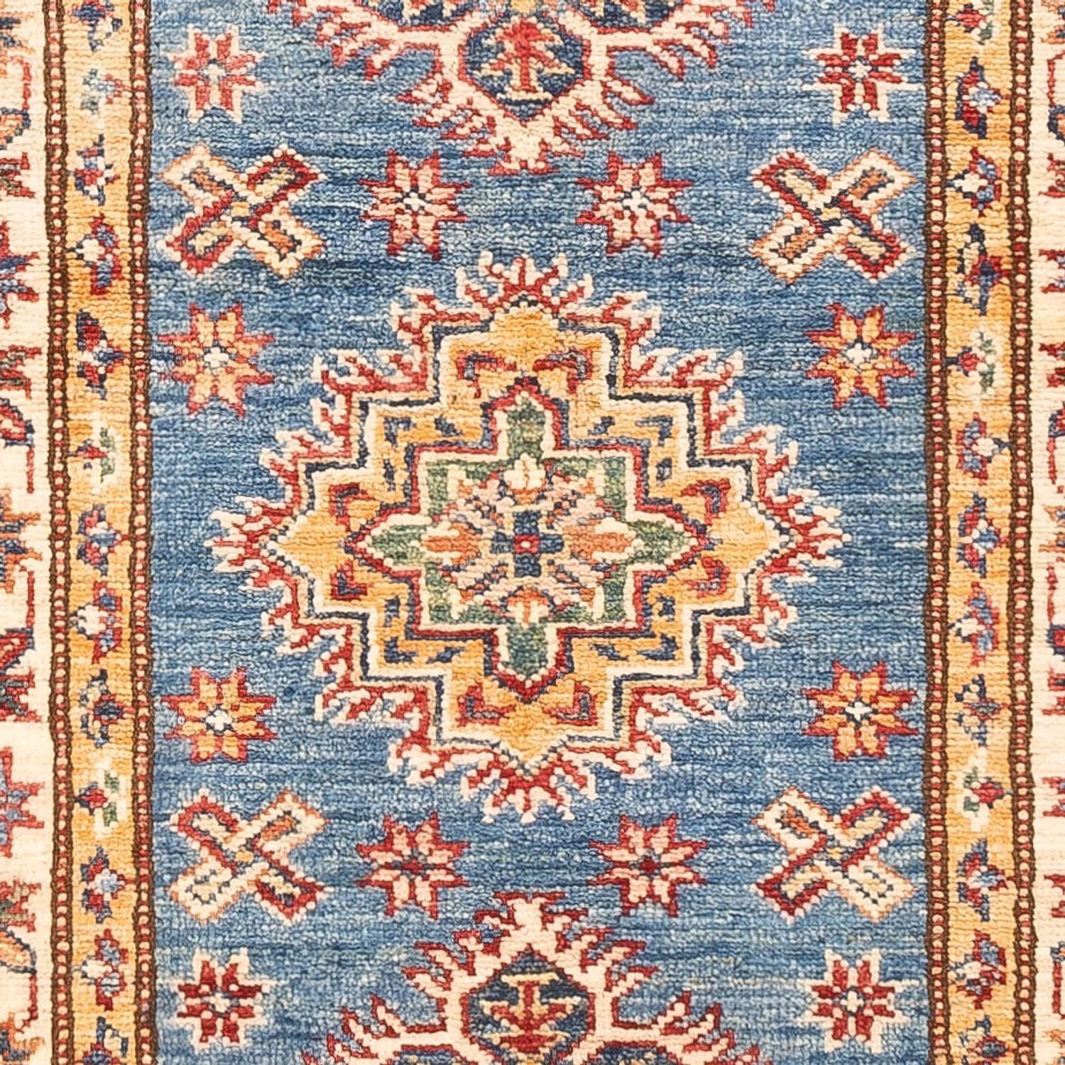 Alfombra de pasillo Alfombra Ziegler - Kazak - 178 x 60 cm - azul
