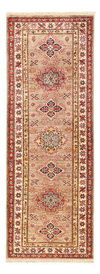 Alfombra de pasillo Alfombra Ziegler - Kazak - 166 x 60 cm - beige oscuro
