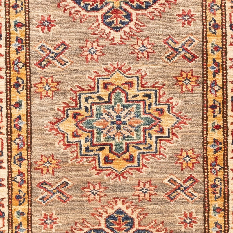 Alfombra de pasillo Alfombra Ziegler - Kazak - 166 x 60 cm - beige oscuro