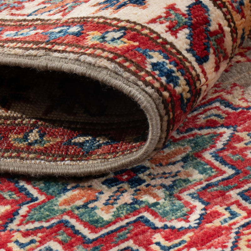 Alfombra de pasillo Alfombra Ziegler - Kazak - 166 x 60 cm - beige oscuro