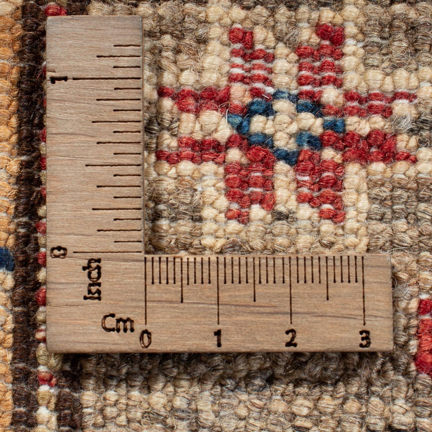 Alfombra de pasillo Alfombra Ziegler - Kazak - 166 x 60 cm - beige oscuro