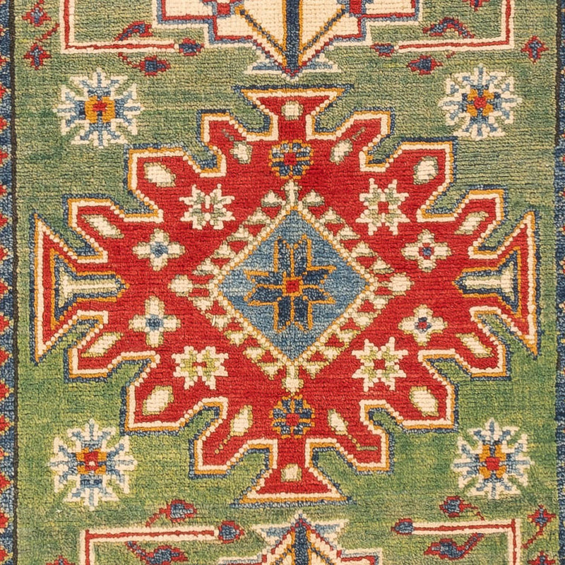 Alfombra de pasillo Alfombra Ziegler - Kazak - 192 x 83 cm - verde