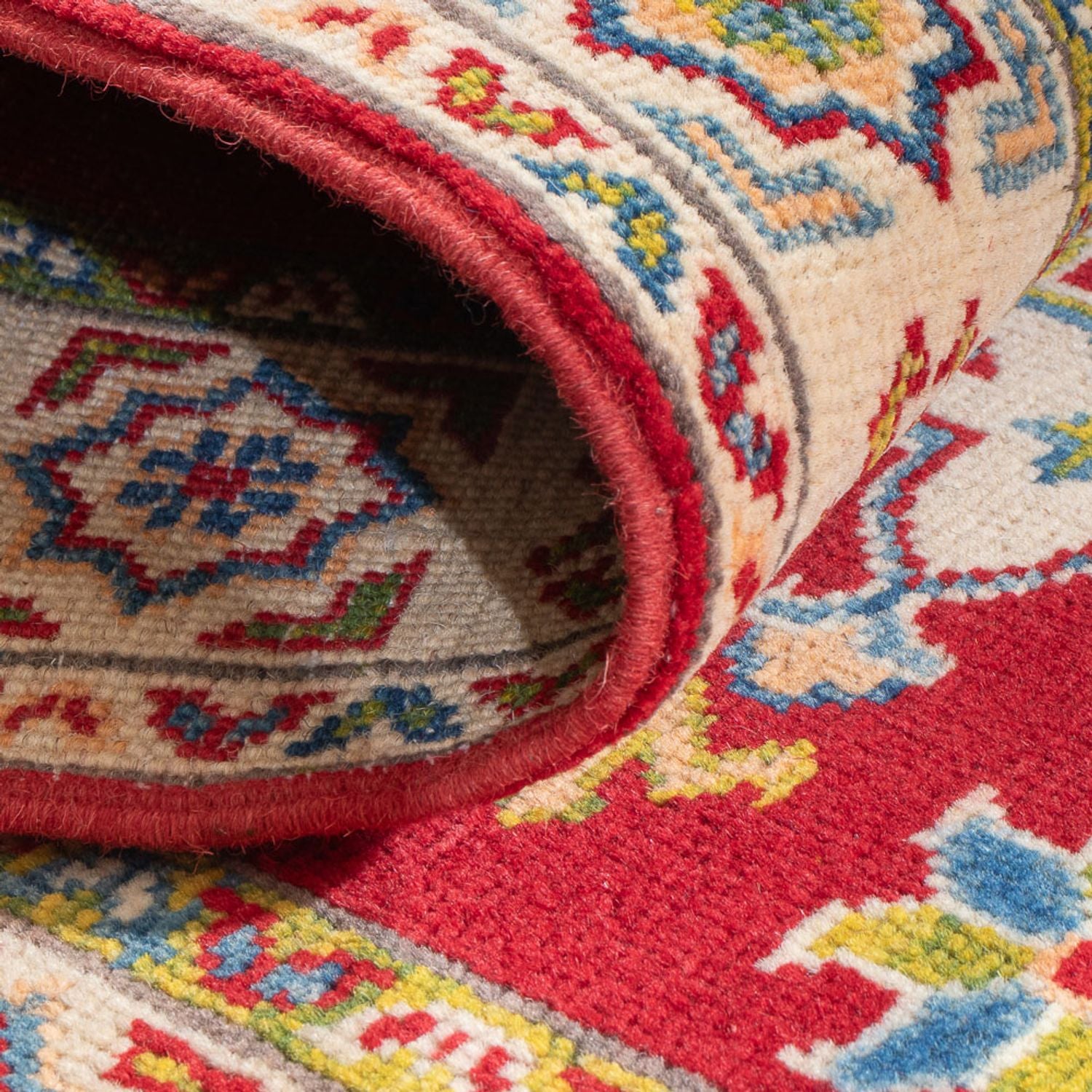 Alfombra de pasillo Alfombra Ziegler - Kazak - 195 x 81 cm - rojo