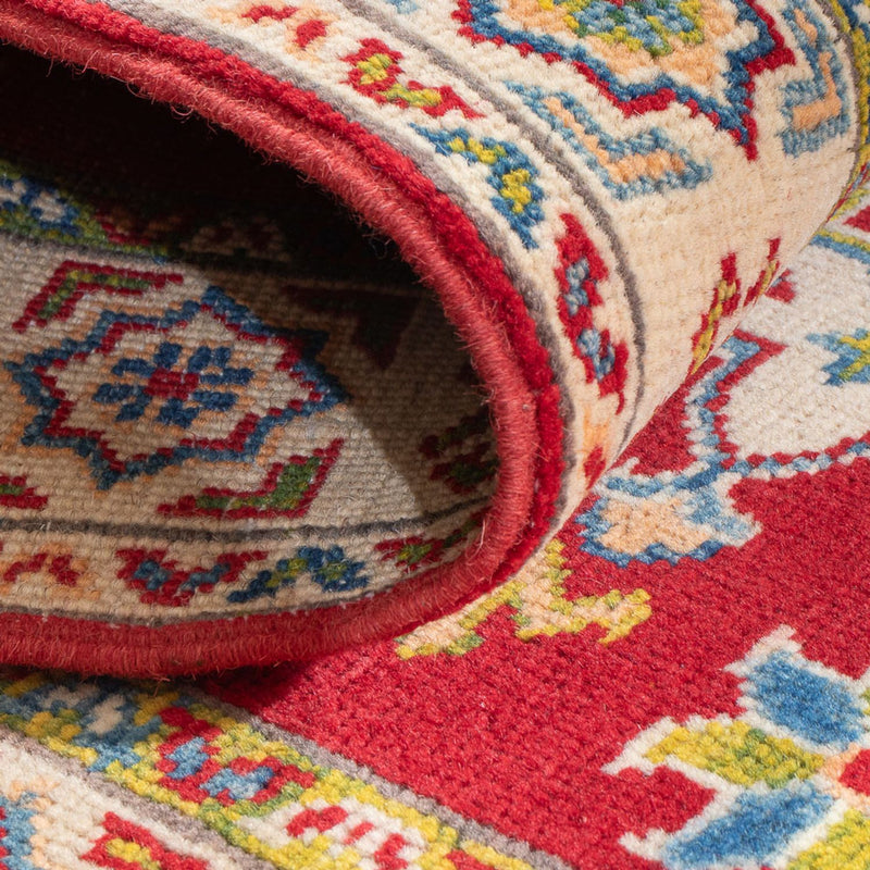 Alfombra de pasillo Alfombra Ziegler - Kazak - 195 x 81 cm - rojo
