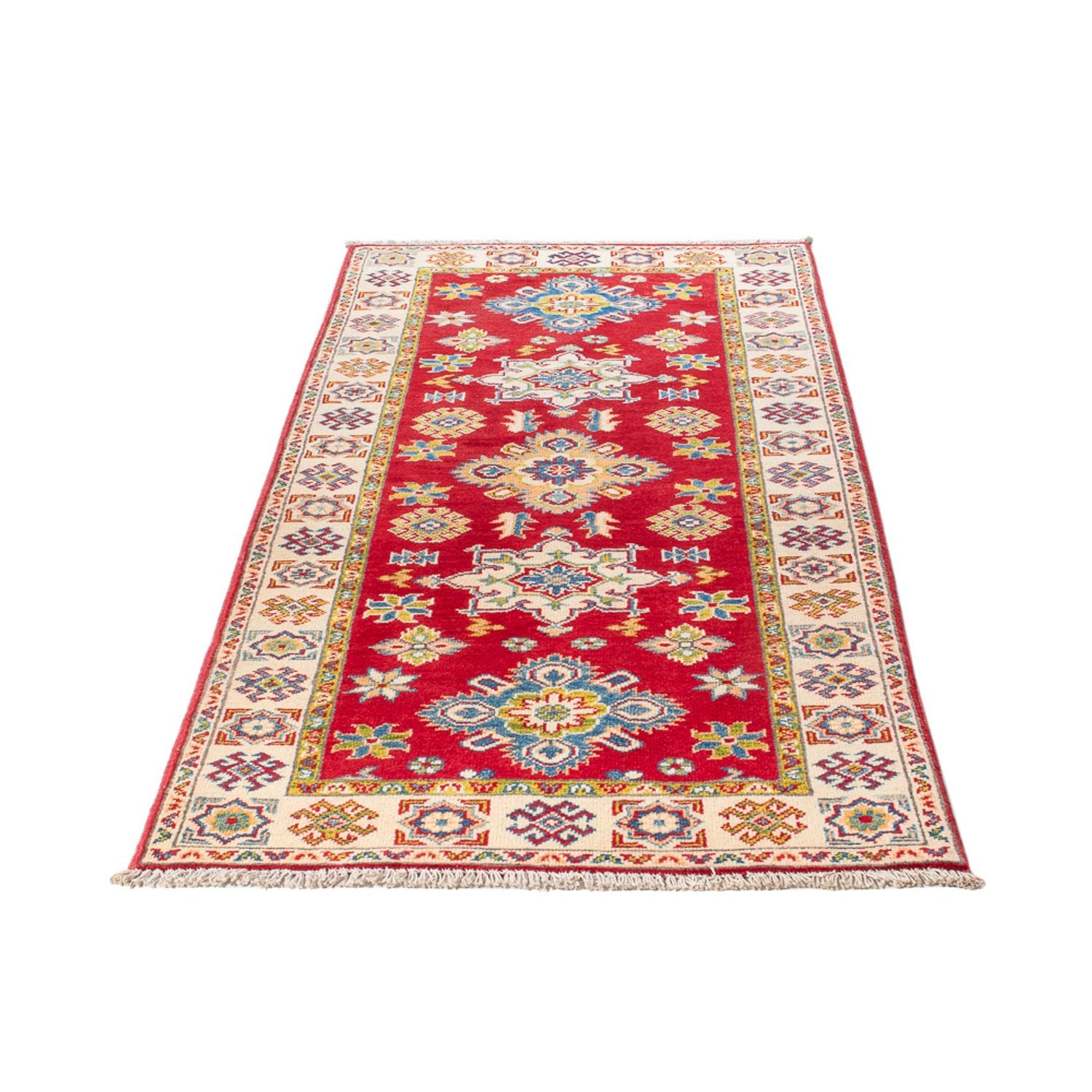Alfombra de pasillo Alfombra Ziegler - Kazak - 195 x 81 cm - rojo