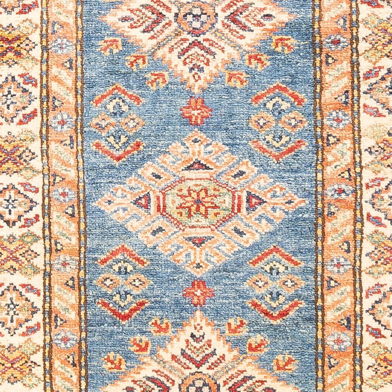 Alfombra de pasillo Alfombra Ziegler - Kazak - 179 x 59 cm - azul claro