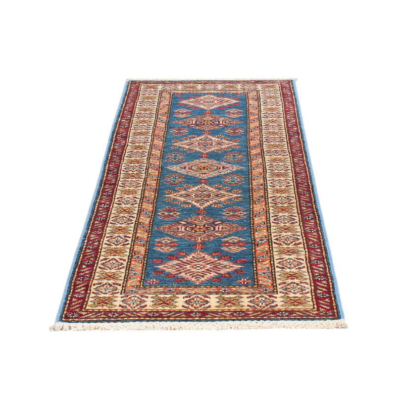 Alfombra de pasillo Alfombra Ziegler - Kazak - 179 x 59 cm - azul claro