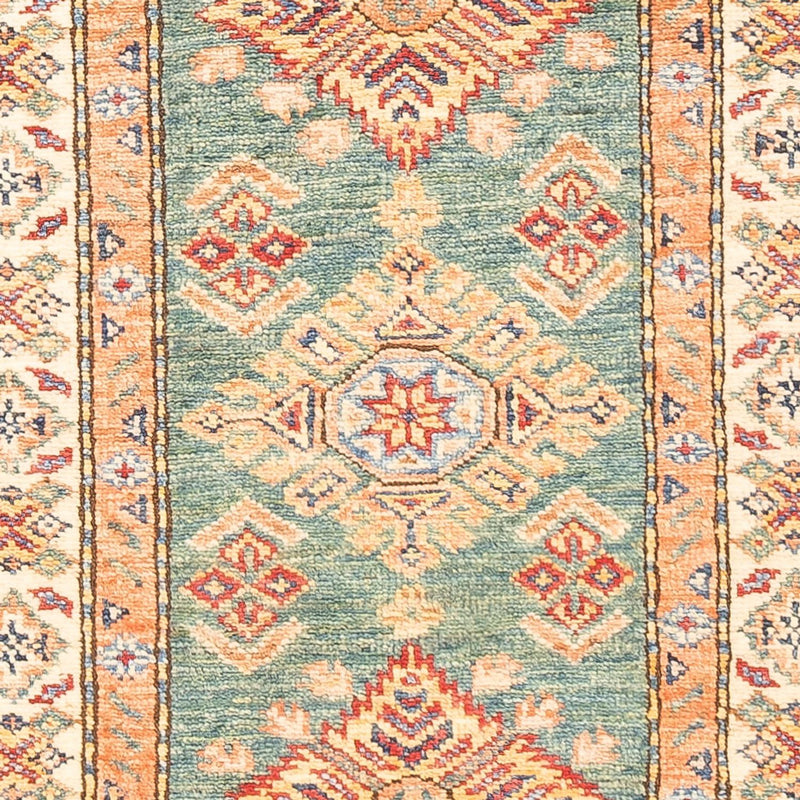 Alfombra de pasillo Alfombra Ziegler - Kazak - 178 x 58 cm - verde claro