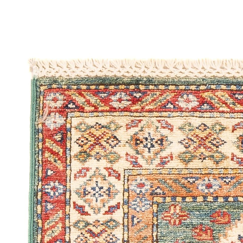 Alfombra de pasillo Alfombra Ziegler - Kazak - 178 x 58 cm - verde claro