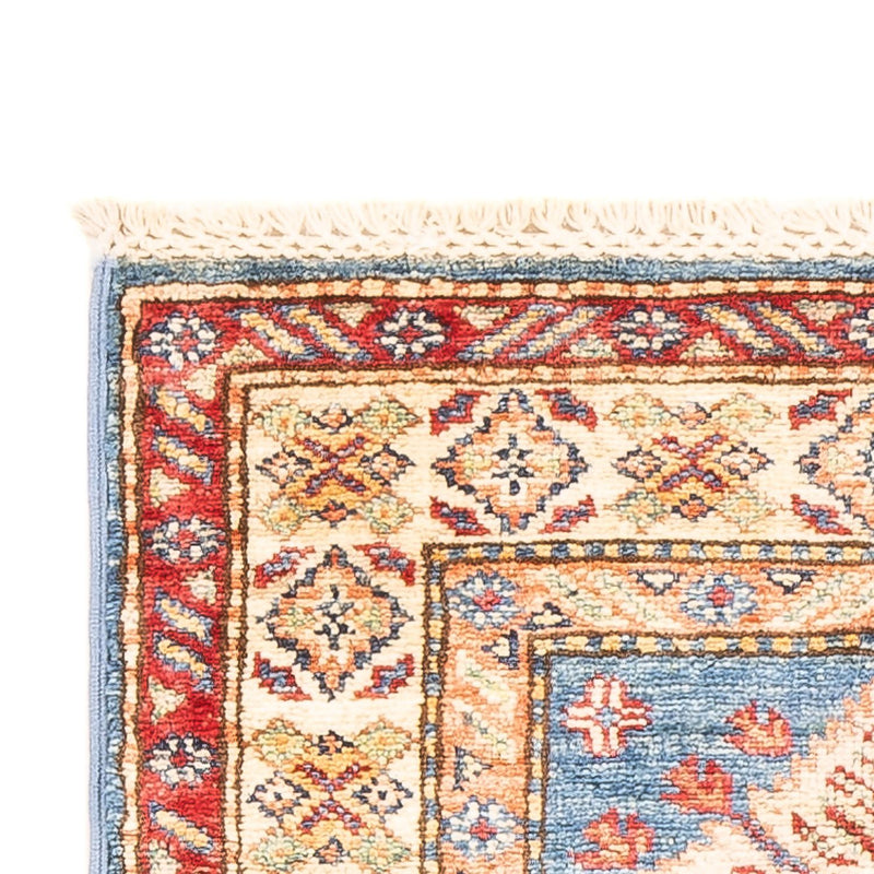 Alfombra de pasillo Alfombra Ziegler - Kazak - 177 x 61 cm - azul claro