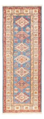 Alfombra de pasillo Alfombra Ziegler - Kazak - 177 x 63 cm - azul claro