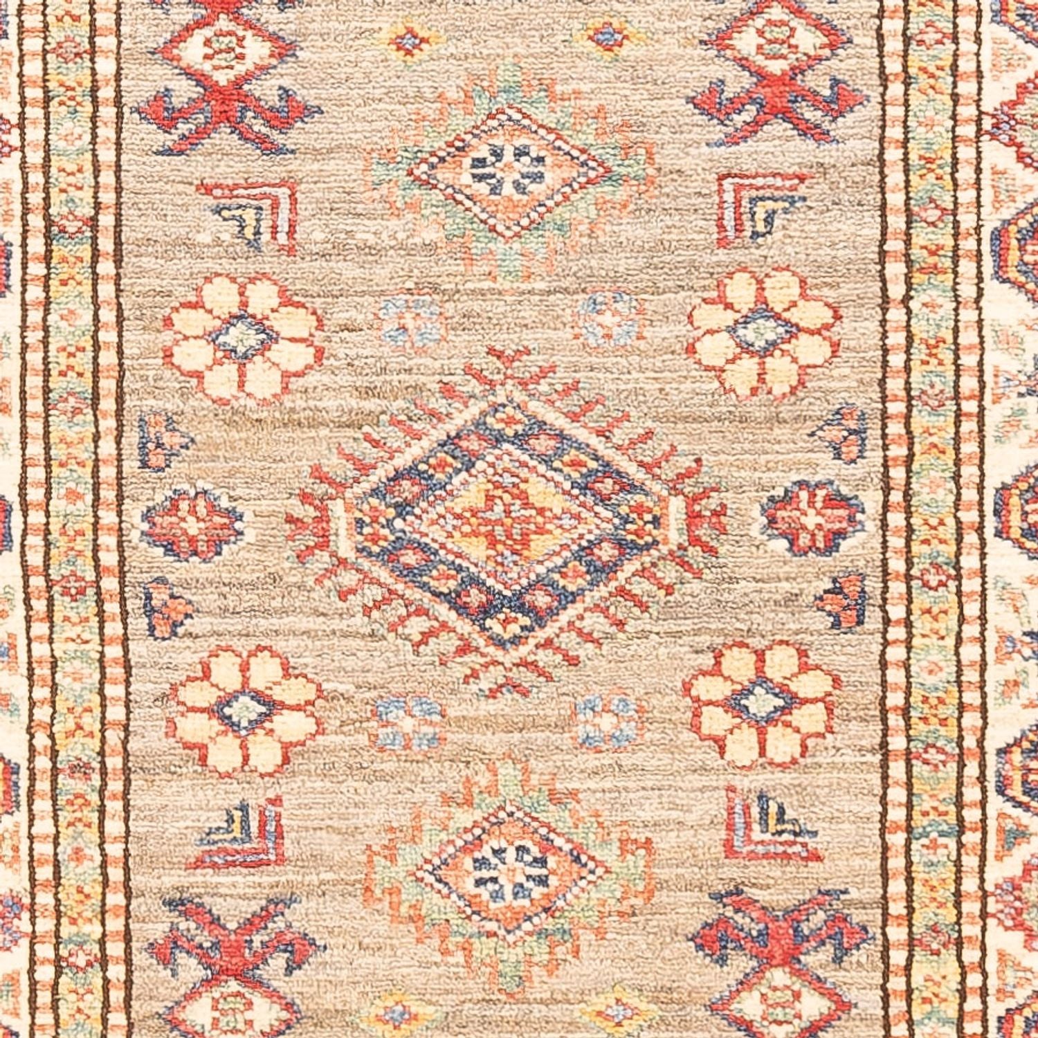 Alfombra de pasillo Alfombra Ziegler - Kazak - 173 x 60 cm - beige