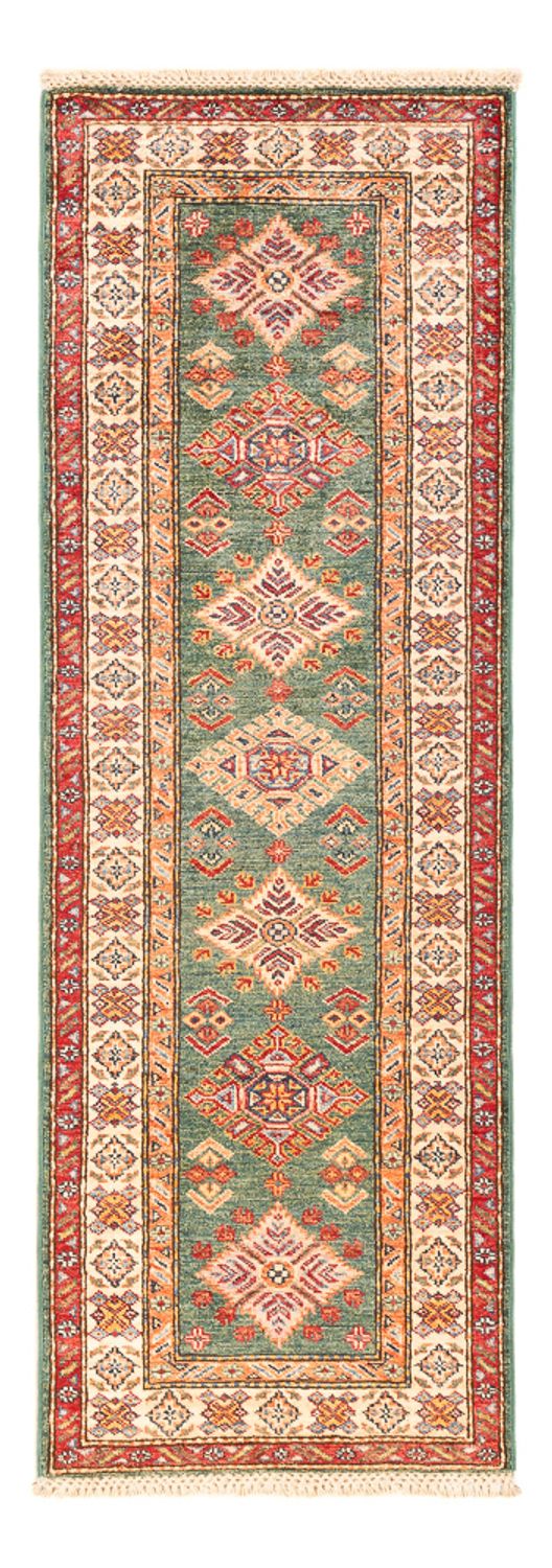 Alfombra de pasillo Alfombra Ziegler - Kazak - 184 x 61 cm - verde