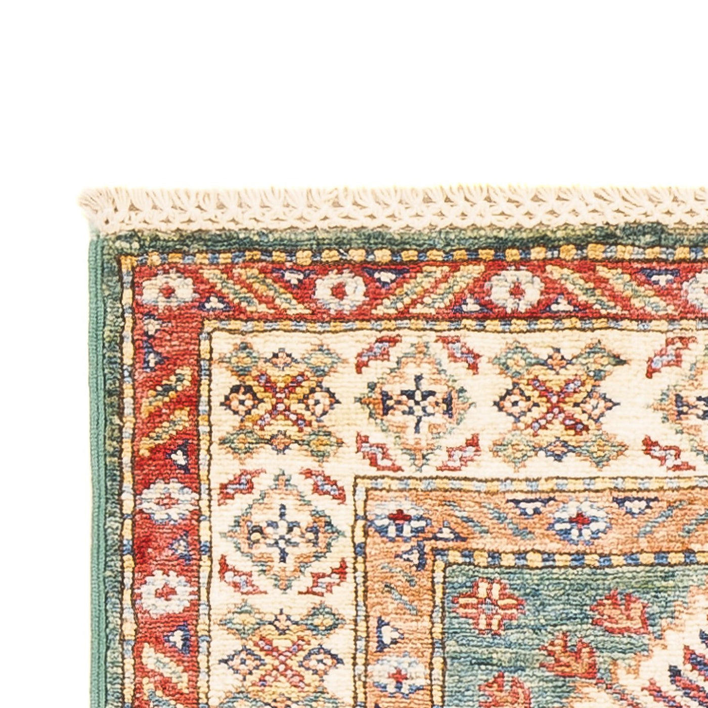 Alfombra de pasillo Alfombra Ziegler - Kazak - 181 x 61 cm - turquesa
