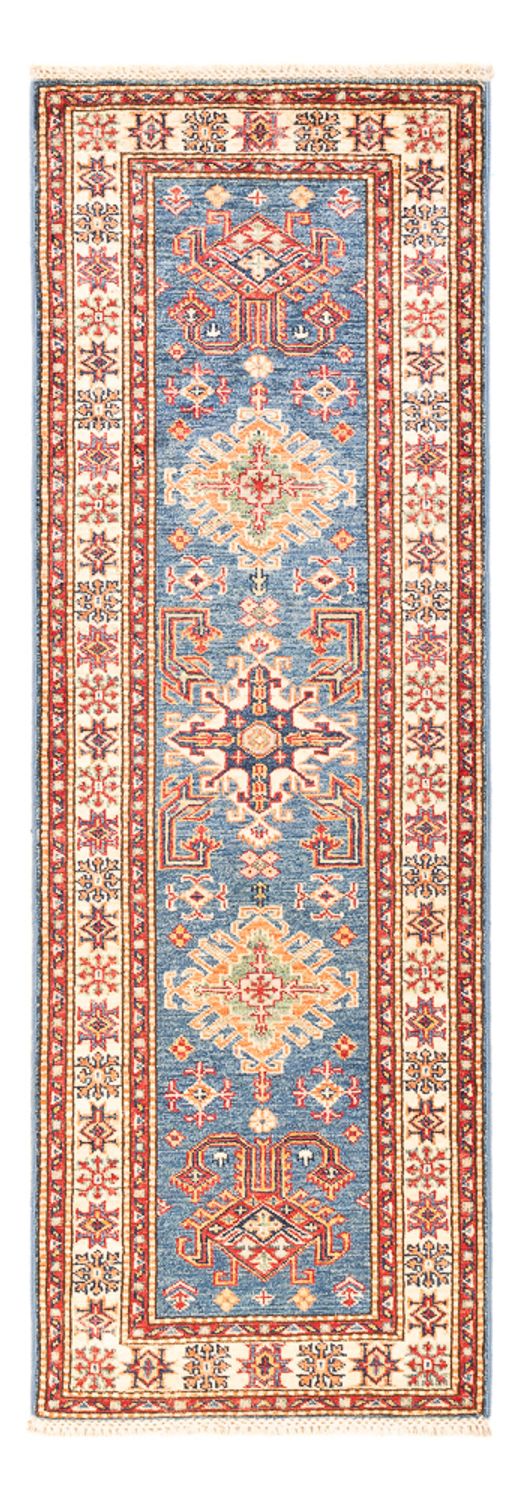 Alfombra de pasillo Alfombra Ziegler - Kazak - 189 x 63 cm - azul