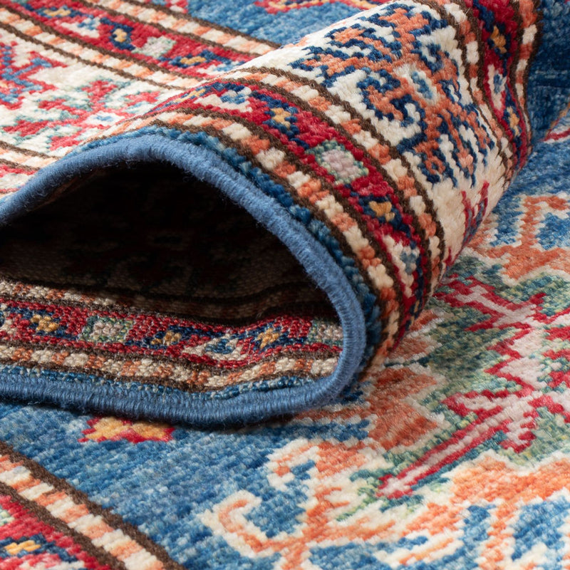 Alfombra de pasillo Alfombra Ziegler - Kazak - 189 x 63 cm - azul