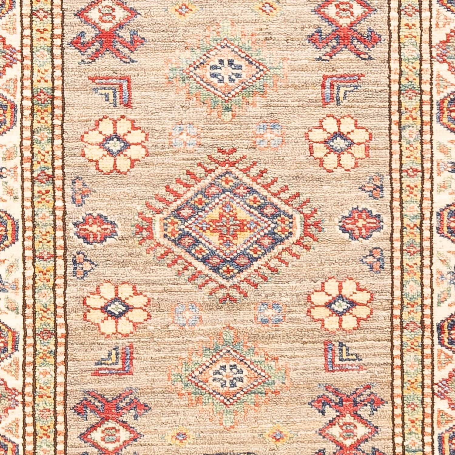 Alfombra de pasillo Alfombra Ziegler - Kazak - 174 x 58 cm - beige