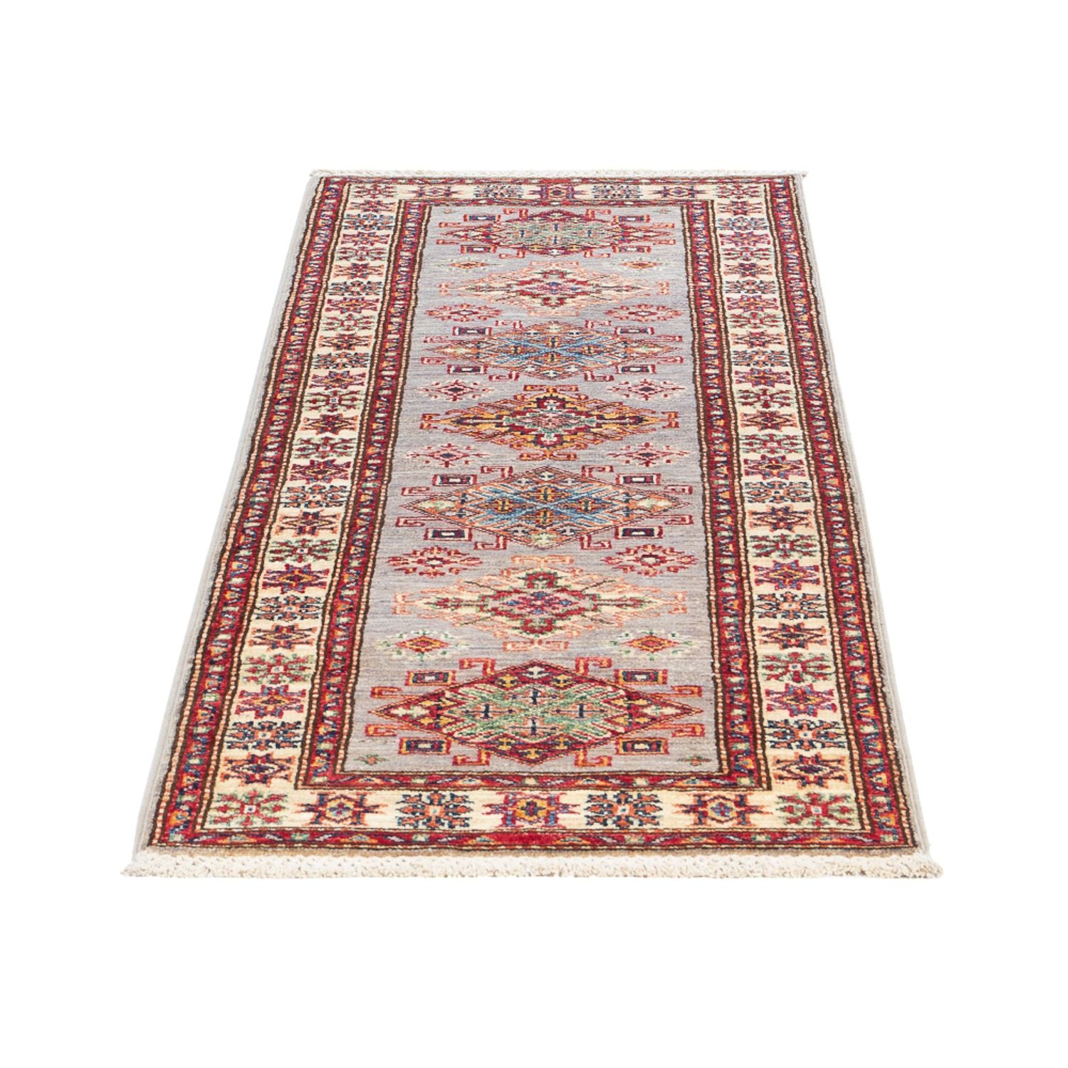 Alfombra de pasillo Alfombra Ziegler - Kazak - 180 x 57 cm - beige
