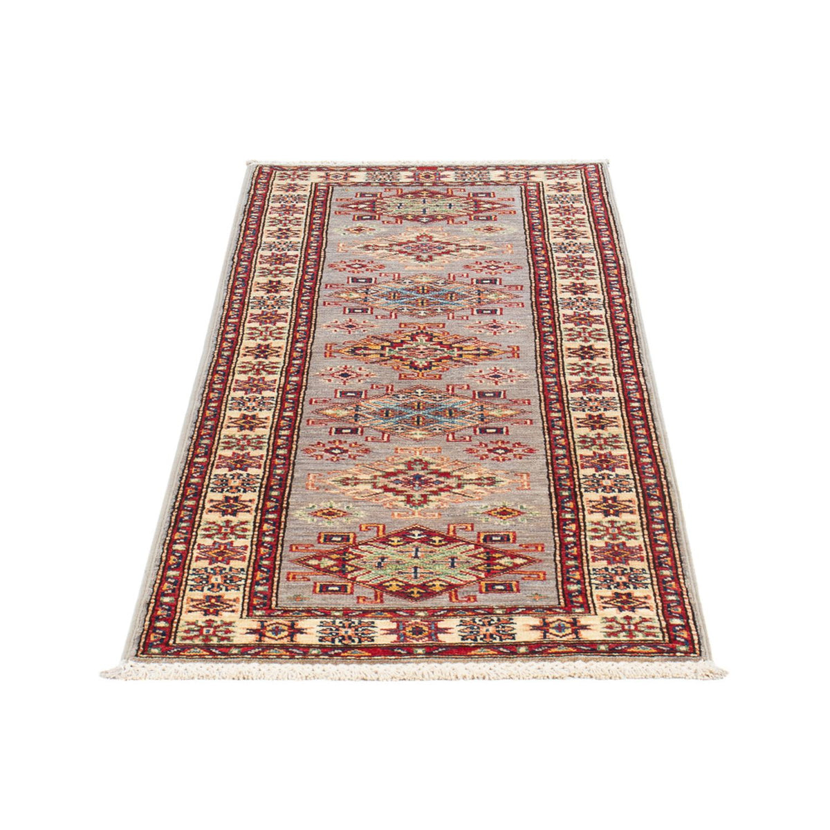 Alfombra de pasillo Alfombra Ziegler - Kazak - 172 x 58 cm - beige