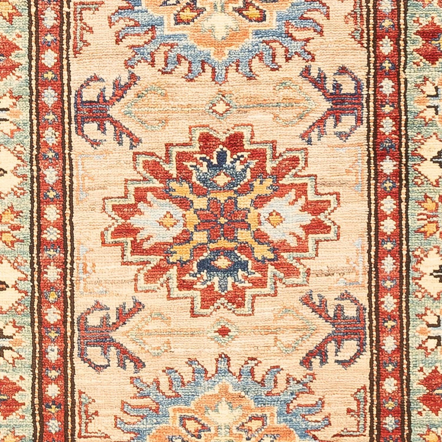 Alfombra de pasillo Alfombra Ziegler - Kazak - 185 x 58 cm - beige