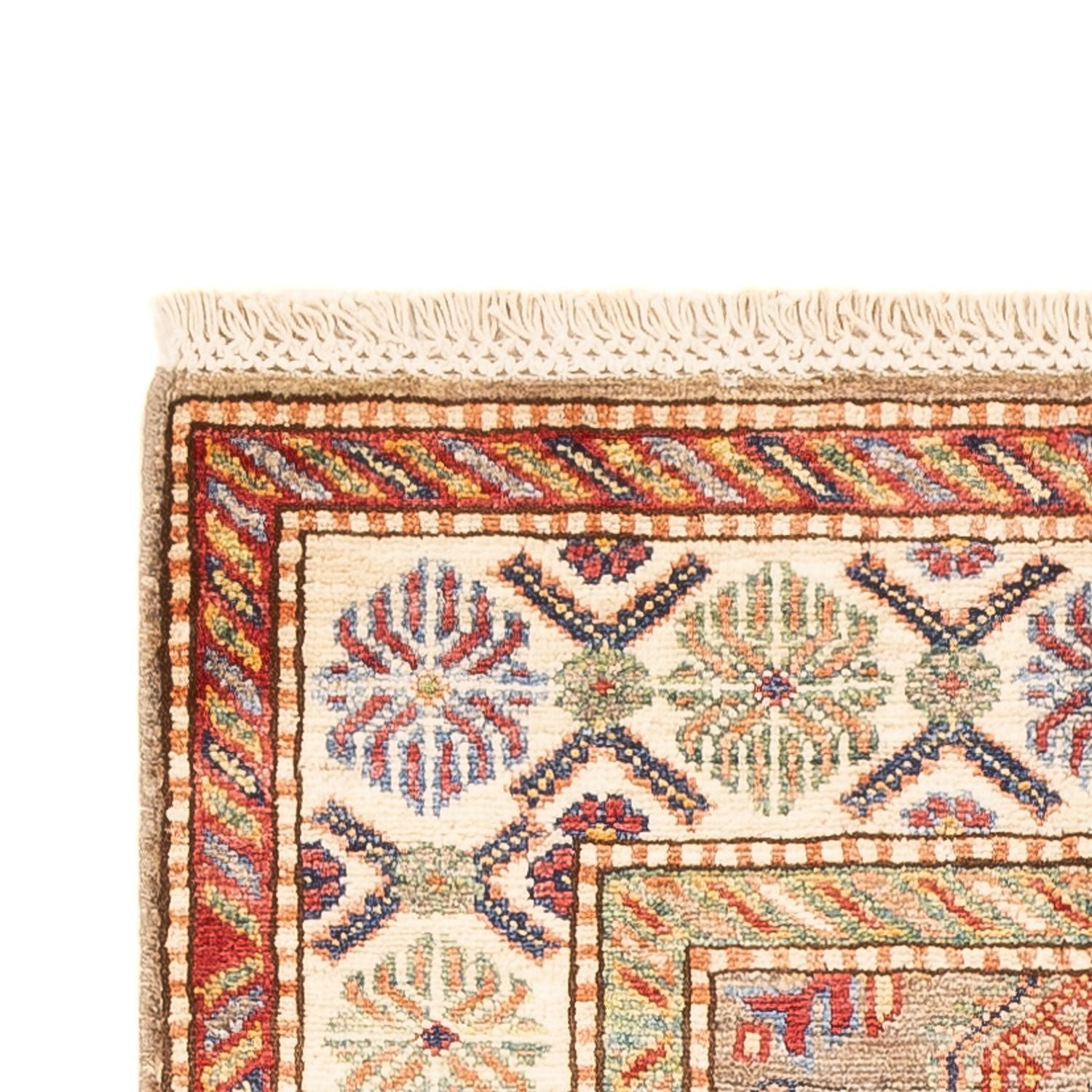 Alfombra de pasillo Alfombra Ziegler - Kazak - 201 x 72 cm - beige