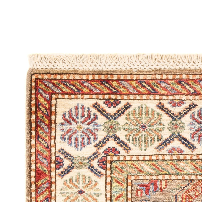 Alfombra de pasillo Alfombra Ziegler - Kazak - 201 x 72 cm - beige