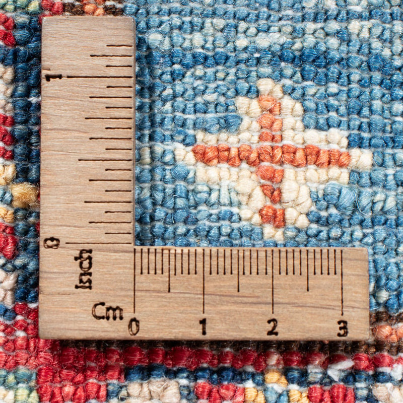 Alfombra de pasillo Alfombra Ziegler - Kazak - 185 x 61 cm - azul claro