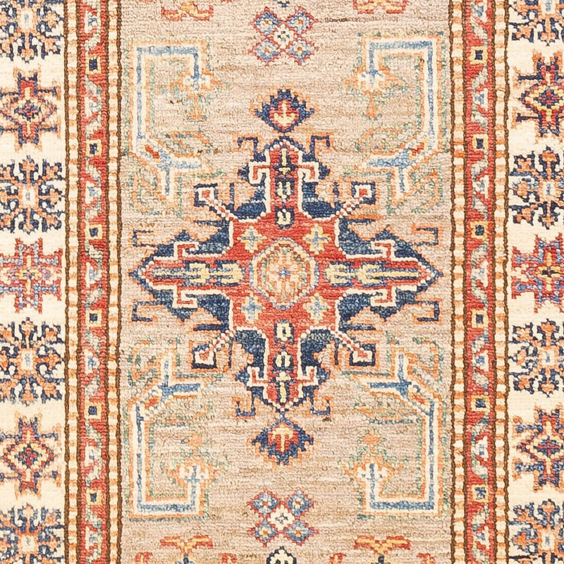 Alfombra de pasillo Alfombra Ziegler - Kazak - 187 x 56 cm - beige