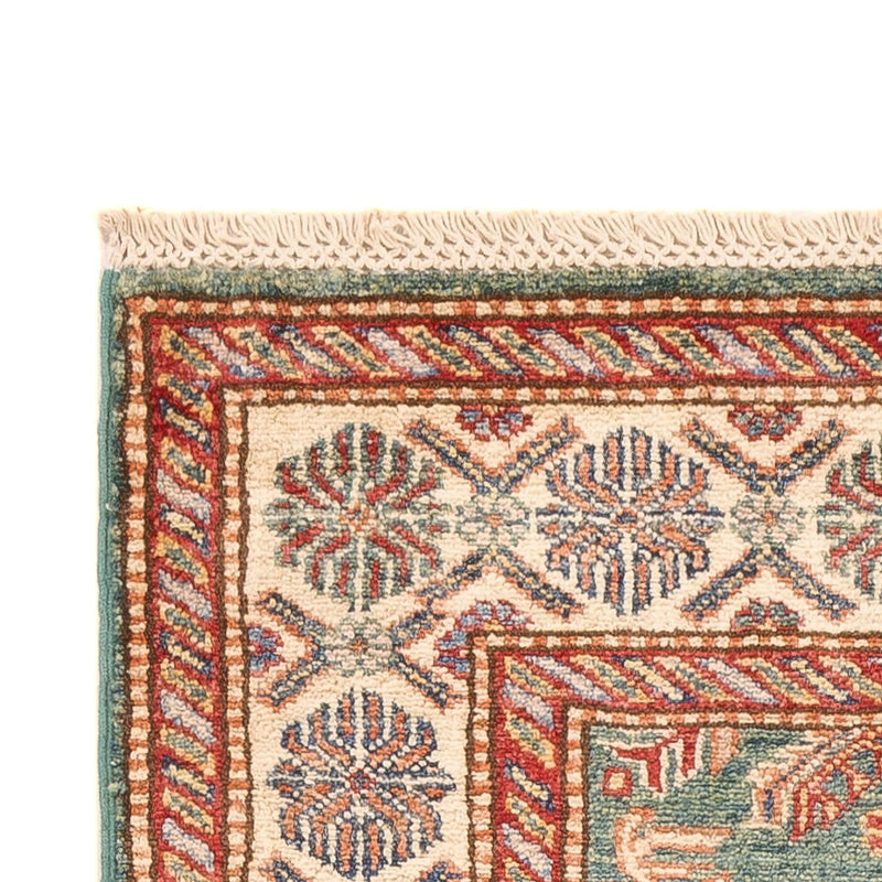 Alfombra de pasillo Alfombra Ziegler - Kazak - 199 x 75 cm - verde oscuro