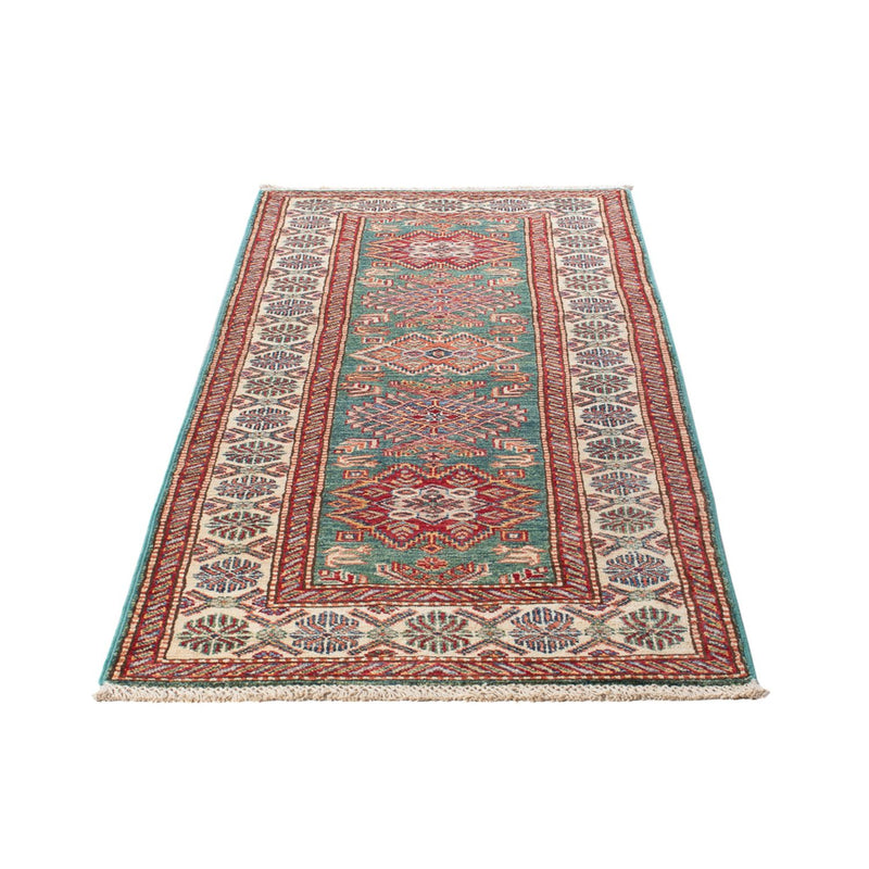 Alfombra de pasillo Alfombra Ziegler - Kazak - 199 x 75 cm - verde oscuro
