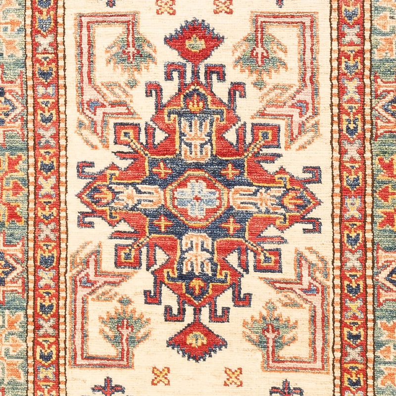 Alfombra de pasillo Alfombra Ziegler - Kazak - 204 x 73 cm - beige