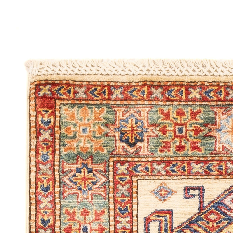 Alfombra de pasillo Alfombra Ziegler - Kazak - 204 x 73 cm - beige