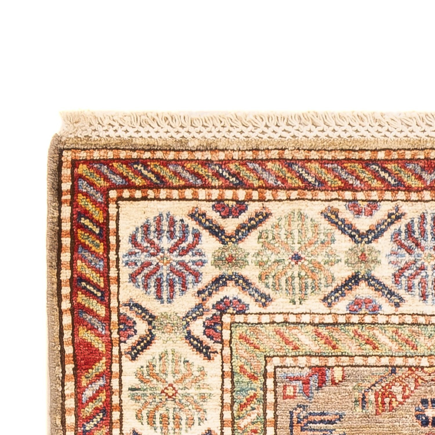 Alfombra de pasillo Alfombra Ziegler - Kazak - 203 x 72 cm - beige
