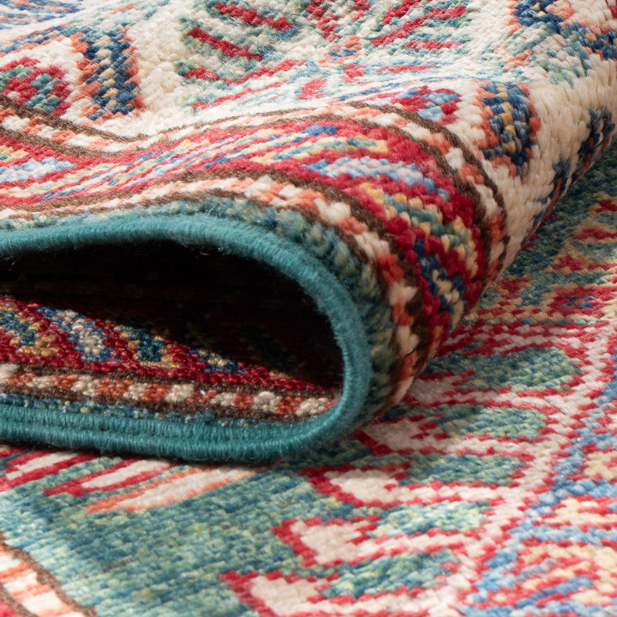 Alfombra de pasillo Alfombra Ziegler - Kazak - 198 x 76 cm - verde claro