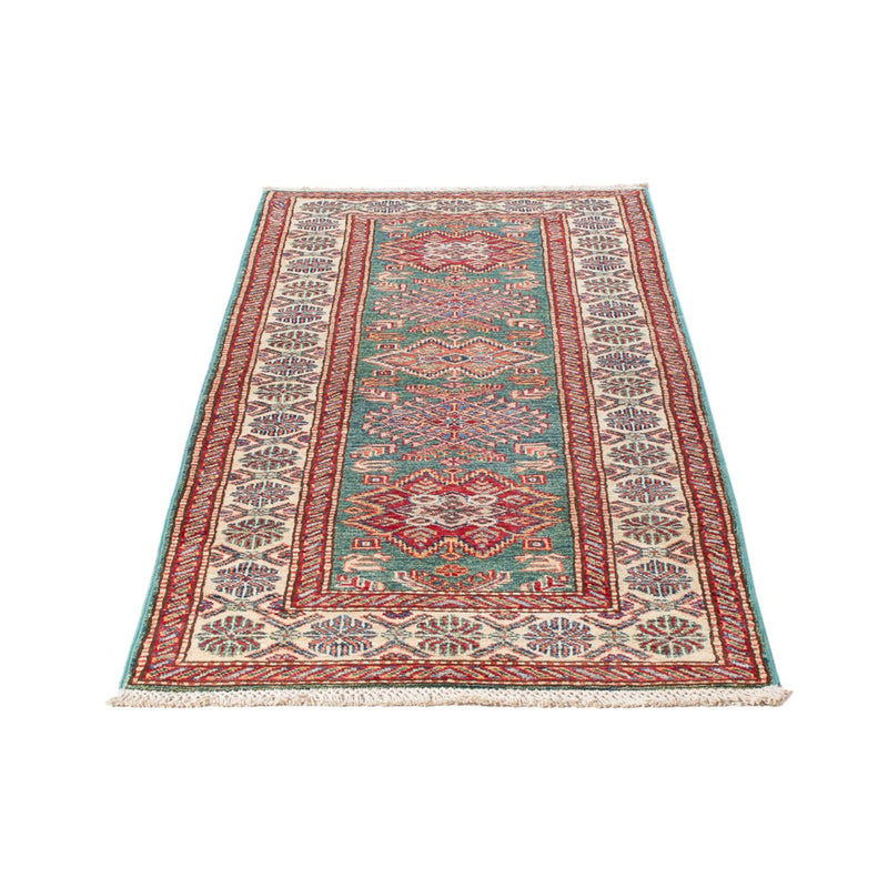 Alfombra de pasillo Alfombra Ziegler - Kazak - 198 x 76 cm - verde claro