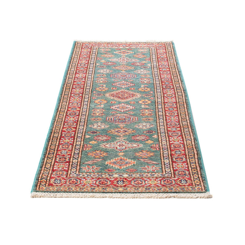 Alfombra de pasillo Alfombra Ziegler - Kazak - 186 x 59 cm - verde claro